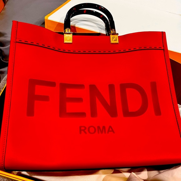 Fendi Handbags - Brand New Specialty Ordered/Color Fendi Sunshine Tote Bag (Large) - Authentic